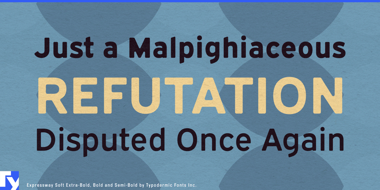 Expressway Soft Font Family by Typodermic Font Bros