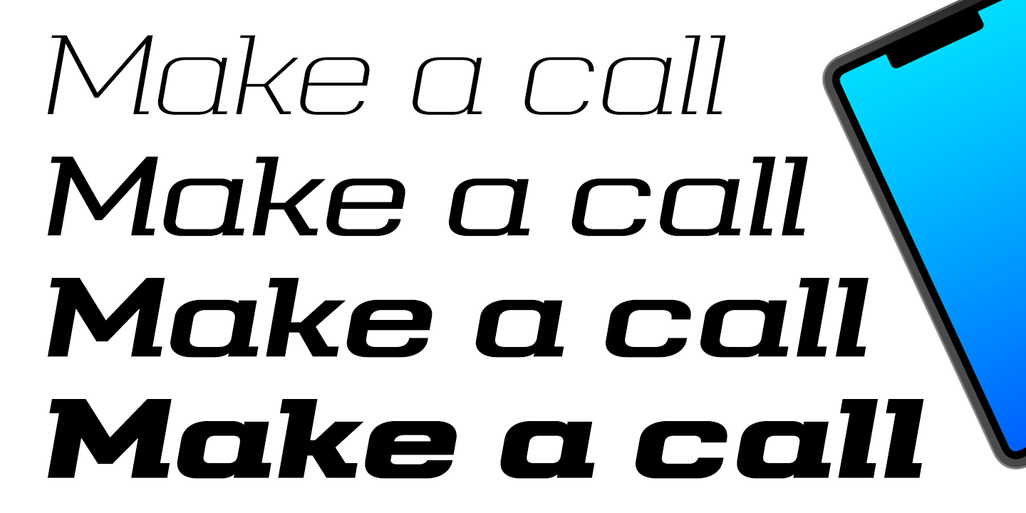 Telephone Extended Font Family by K-Type | Font Bros