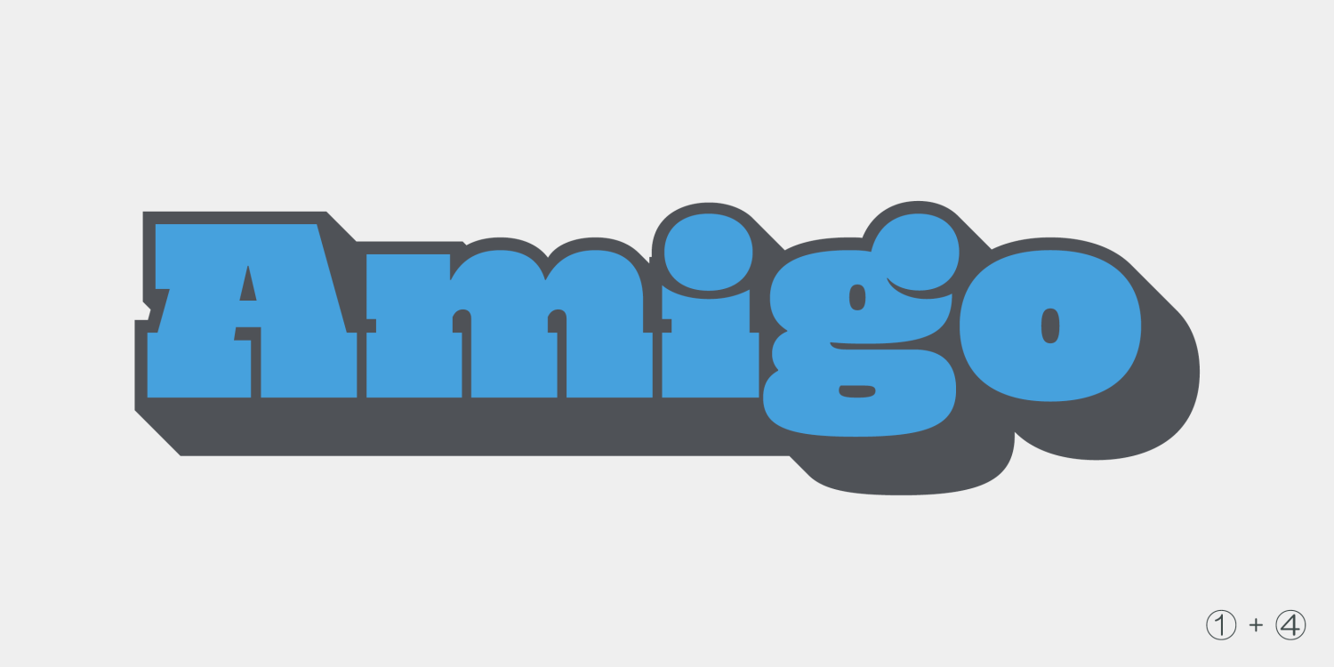 Mighty Slab Font Family by FlatIt Font Bros