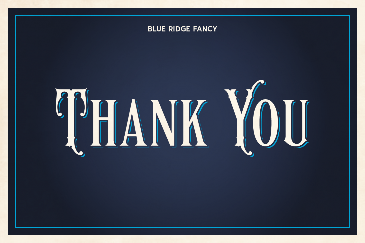 Blue Ridge Font Family by Searfoss Design | Font Bros