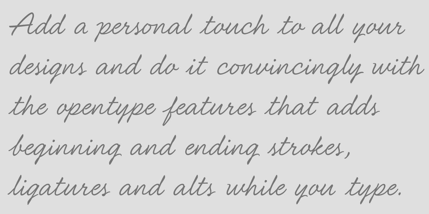 Secret Admirer Font Family by Jess Latham Font Bros