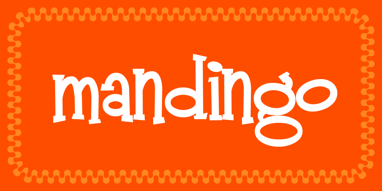 Mandingo Font Family By Fontalicious Font Bros
