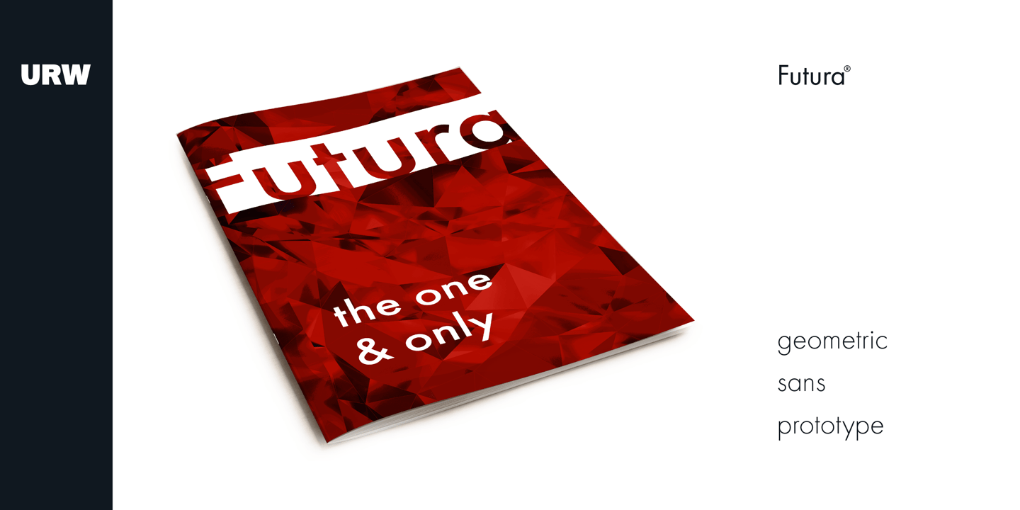 Futura Font Family by URW++ Font Bros
