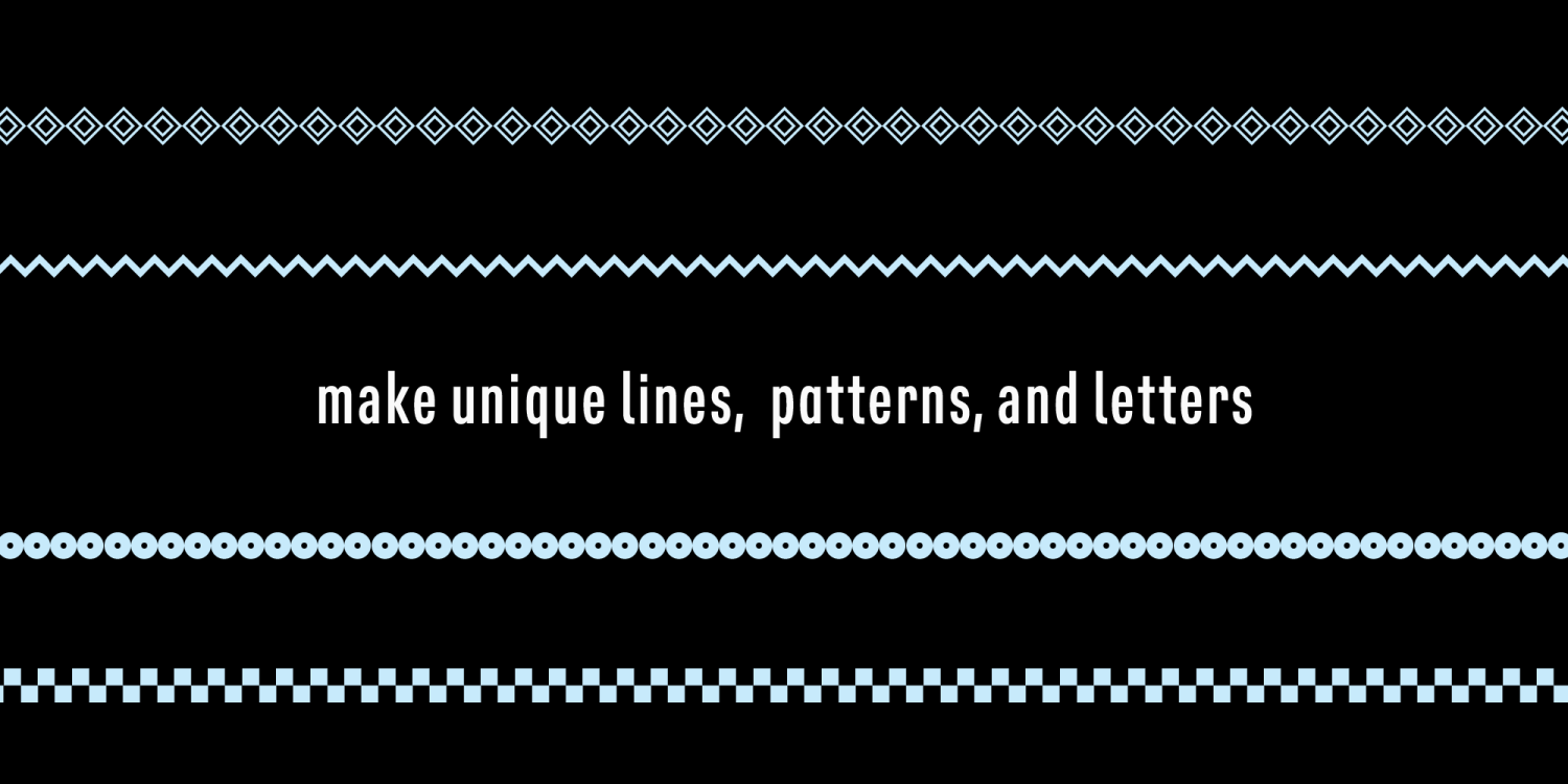 FormPattern Font Family by Tarallo Design | Font Bros