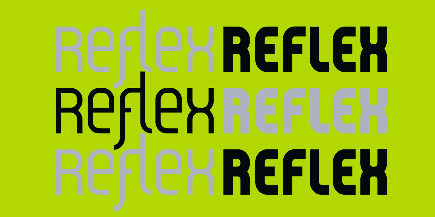 Reflex Font Reflex Font Family by Sudtipos | Font Bros