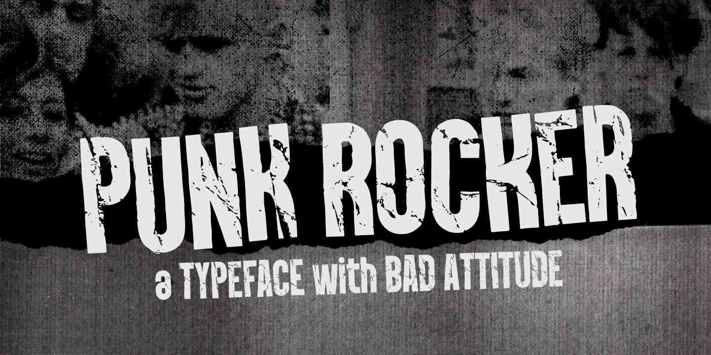 Punk Rocker Font Family by Fenotype | Font Bros