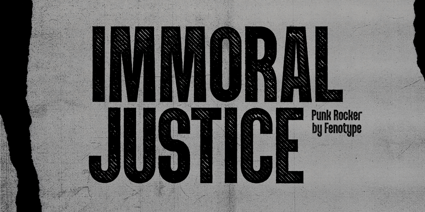 Punk Rocker Font Family by Fenotype | Font Bros