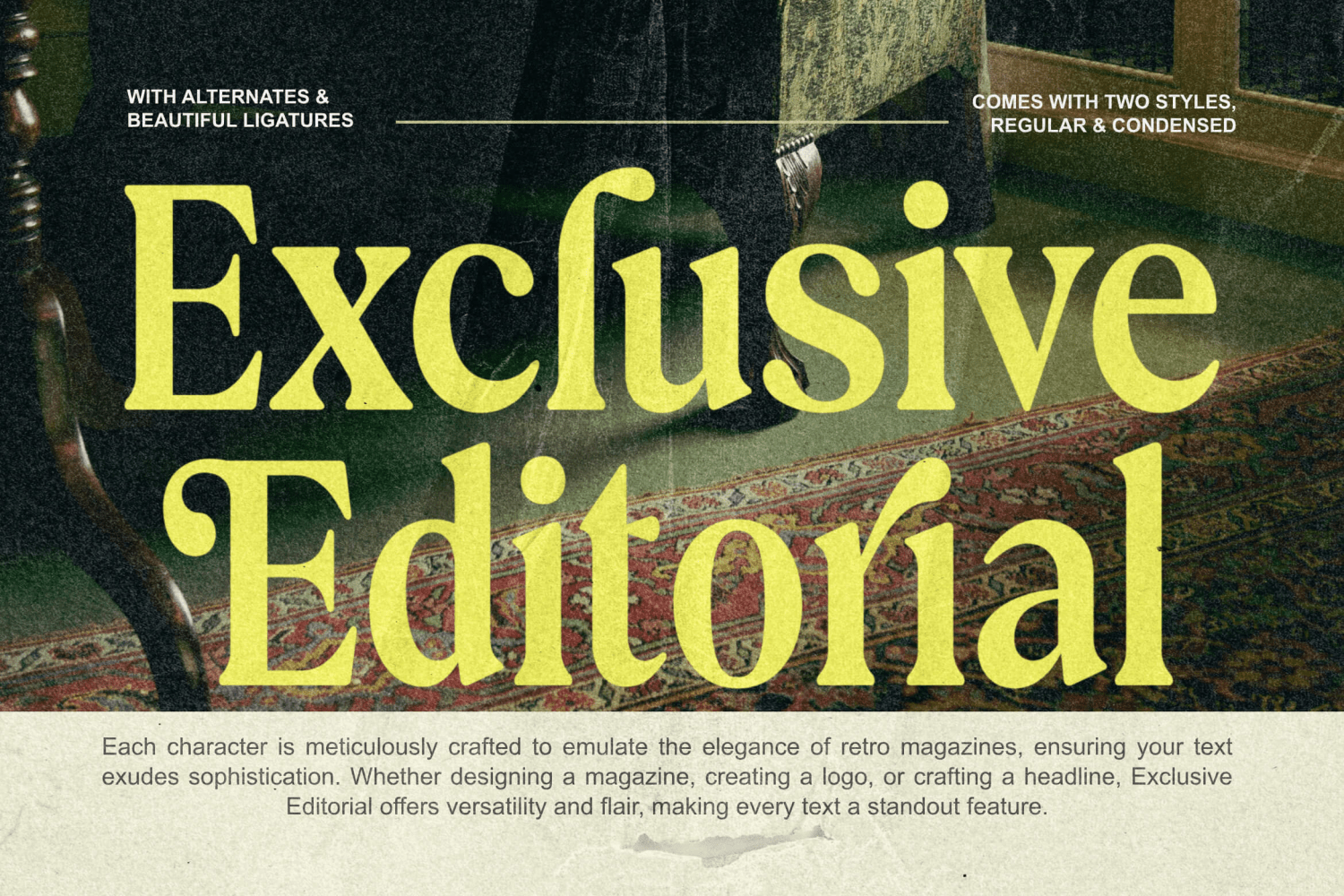 Editorial Script Exclusive Editorial Font Family by Dora Typefoundry | Font Bros